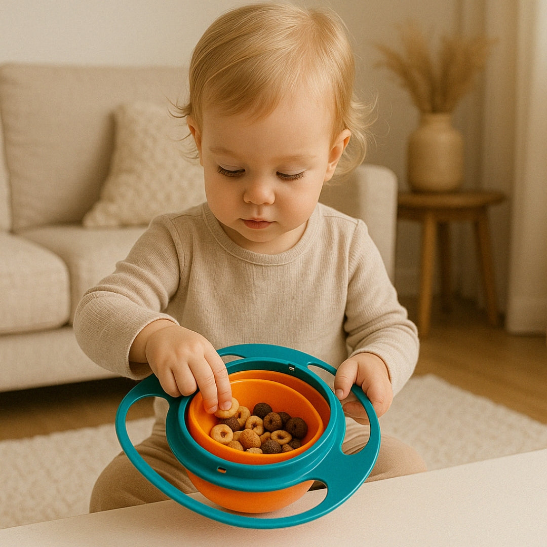 Anti-Spill Baby Snack Bowl – Mess-Free Moments Matter